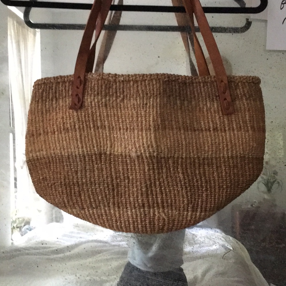 Woven Tote - Sisal / Jute / Straw